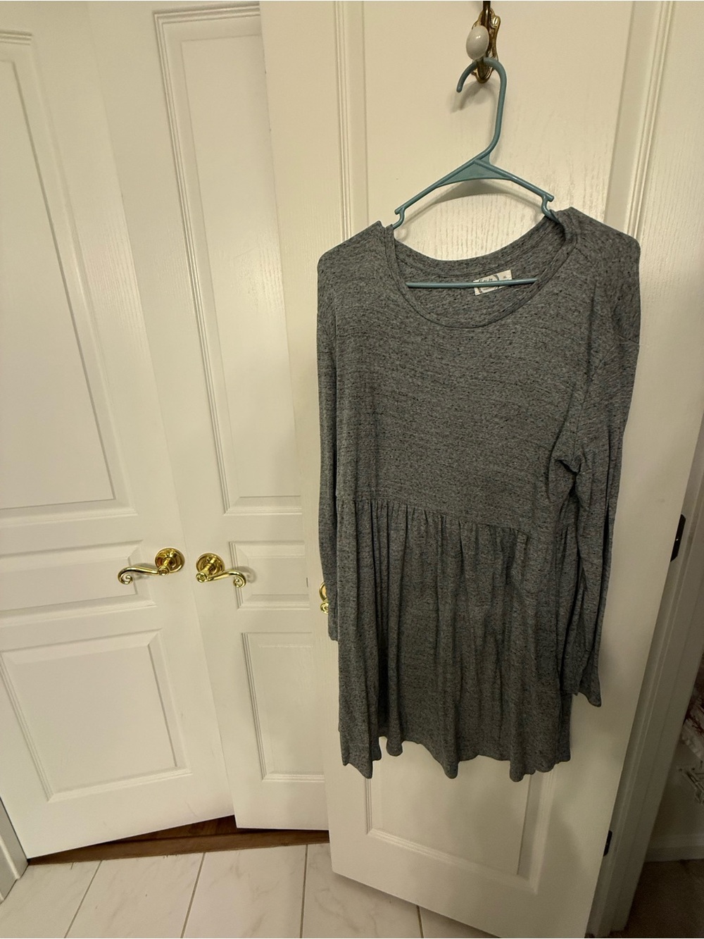 Maurices Heathered Gray Crewneck Tunic